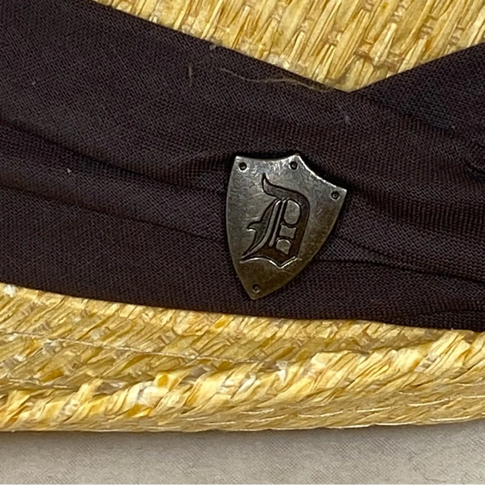 Dorfman Pacific Fedora Front Pinch Diamond Crown Hat NWT